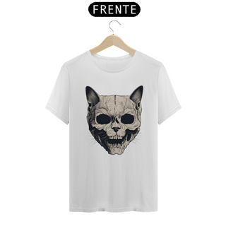 Nome do produtoCamiseta Unissex - Gato caveira