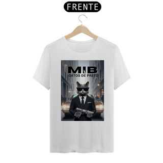 Nome do produtoCamiseta Unissex - MIB Gatos de Preto