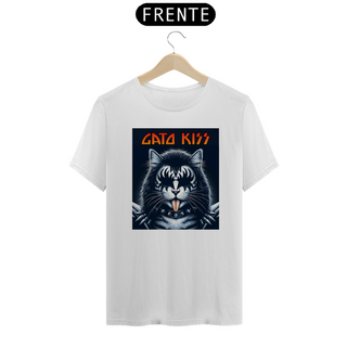 Nome do produtoCamiseta Unissex - Gato Kiss