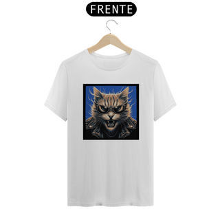 Nome do produtoCamiseta Unissex - Gato de óculos