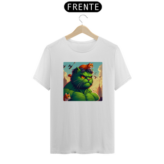 Camiseta Unissex - Gato Hulk