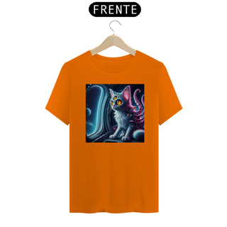 Nome do produtoCamiseta Unissex - Gato extraterrestre