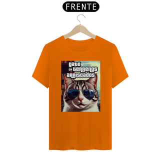 Nome do produtoCamiseta Unissex - Gato GTA