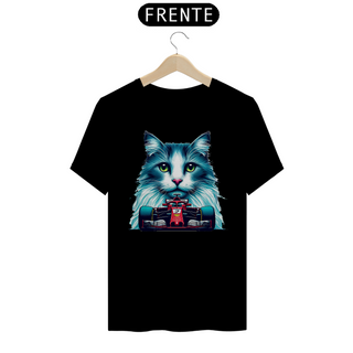 Nome do produtoCamiseta Unissex - Gato F1 