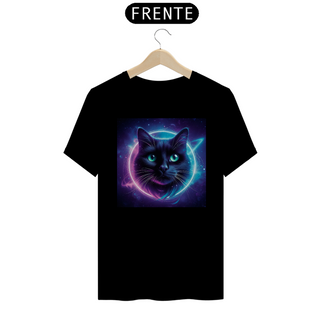 Nome do produtoCamiseta Unissex - Gato Galáxia 