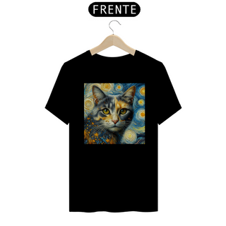 Nome do produtoCamiseta Unissex - Gato Van Gogh