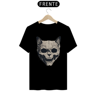 Nome do produtoCamiseta Unissex - Gato caveira