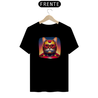 Camiseta Unissex - Gato de Ferro