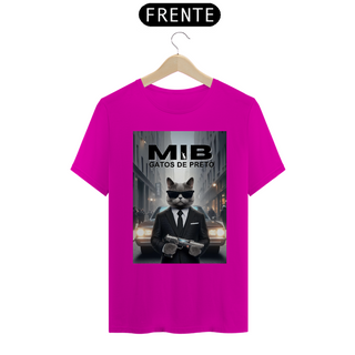 Nome do produtoCamiseta Unissex - MIB Gatos de Preto