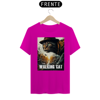 Nome do produtoCamiseta Unissex - The Walking Cat