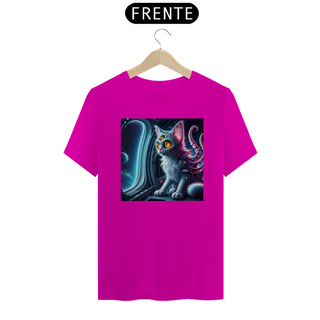 Nome do produtoCamiseta Unissex - Gato extraterrestre