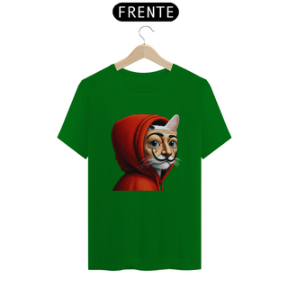 Nome do produtoCamiseta Unissex - La Cat de Papel