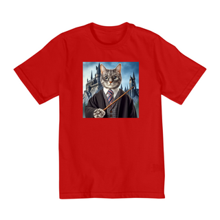 Nome do produtoCamiseta Infantil - Gato Potter