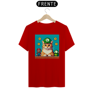 Nome do produtoCamiseta Unissex - LuigiCat