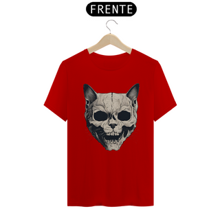 Nome do produtoCamiseta Unissex - Gato caveira