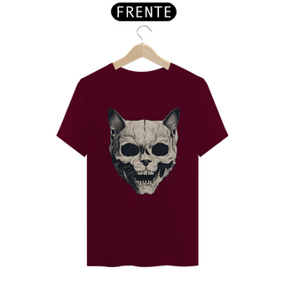 Nome do produtoCamiseta Unissex - Gato caveira