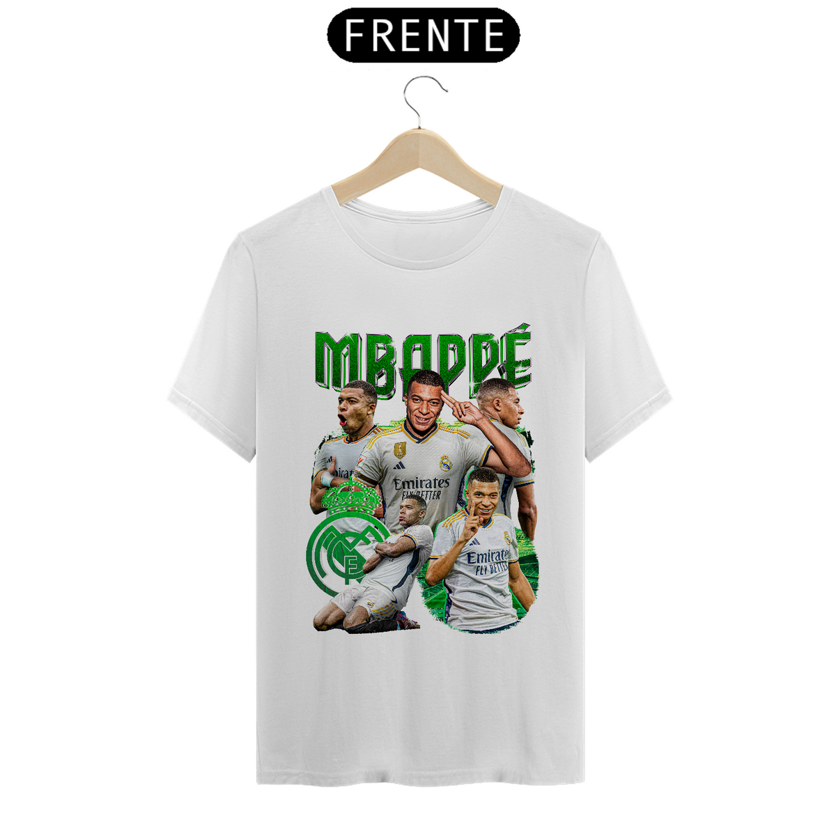 Nome do produto: Camiseta Básica - Kylian Mbappé