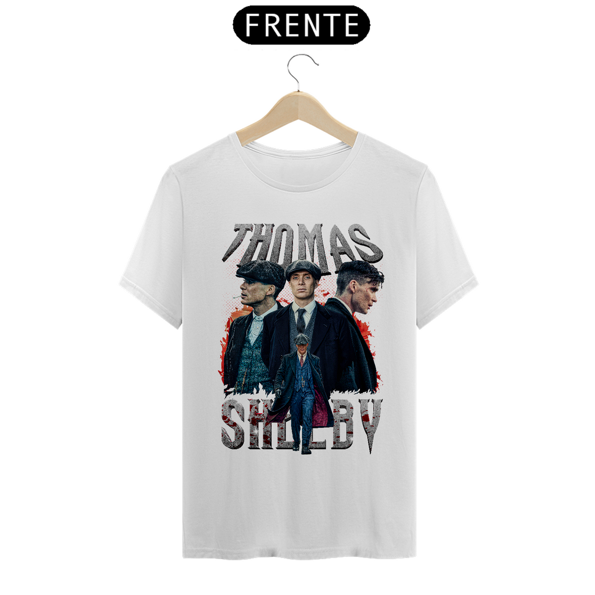 Nome do produto: Camiseta Básica - Thomas Shelby