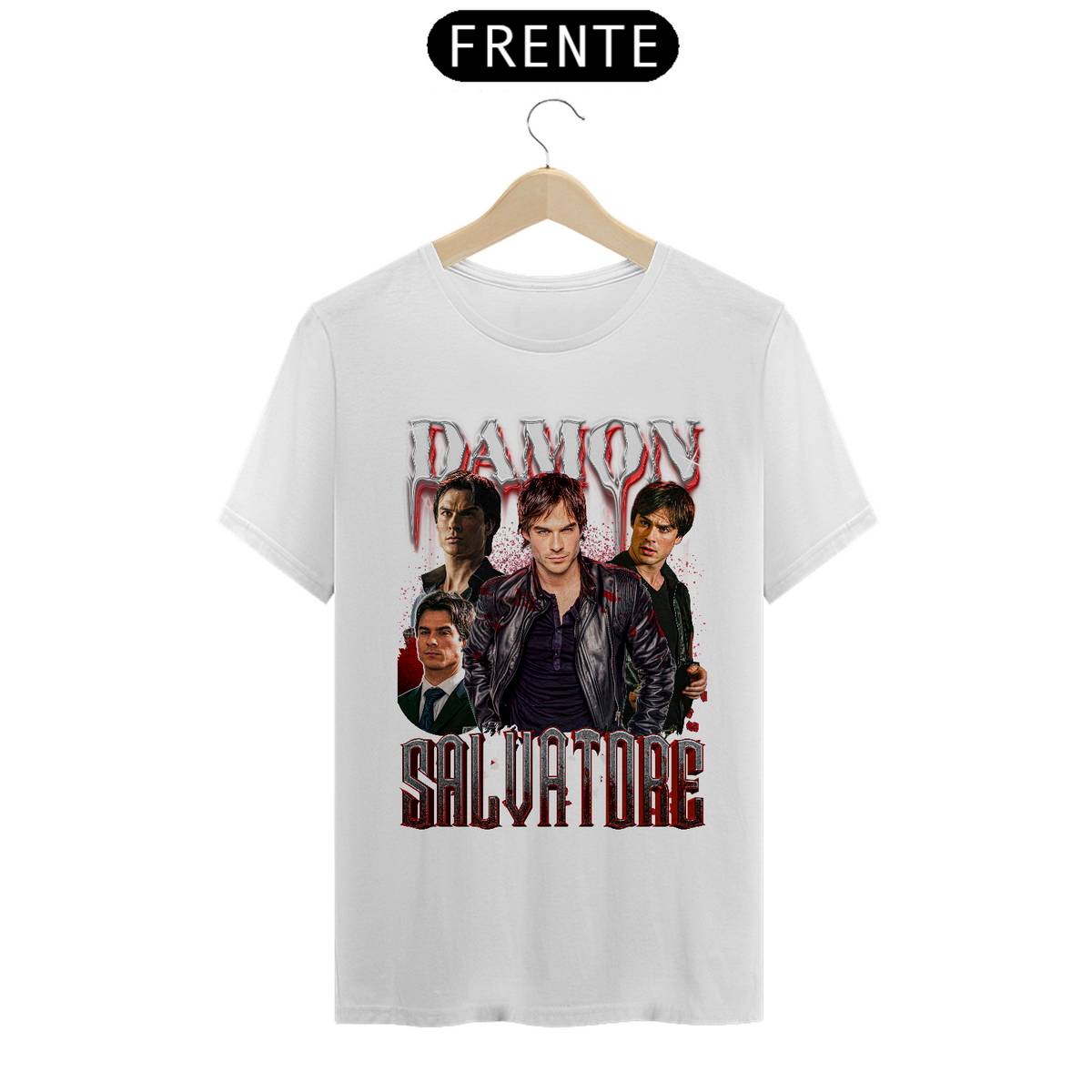 Nome do produto: Camiseta Básica - Damon  Salvatore 