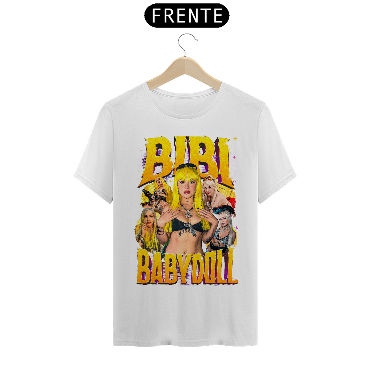 Nome do produto: Camiseta Básica - Bibi BabyDoll V2