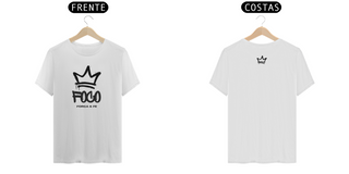 Nome do produtoFoco - Força - Fé camiseta premium Fit