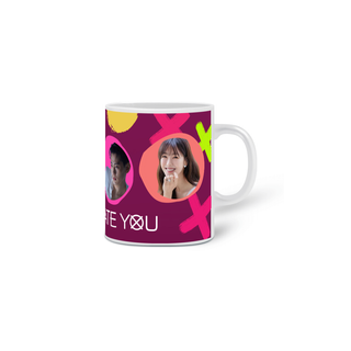 Nome do produtoCANECA - LOVE TO HATE YOU