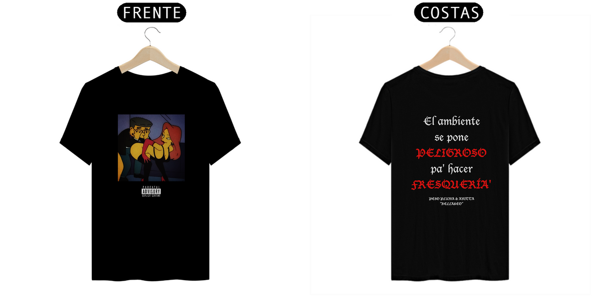 Nome do produto: CAMISETA BELLAKEO INSPIRED (FRENTE E VERSO)