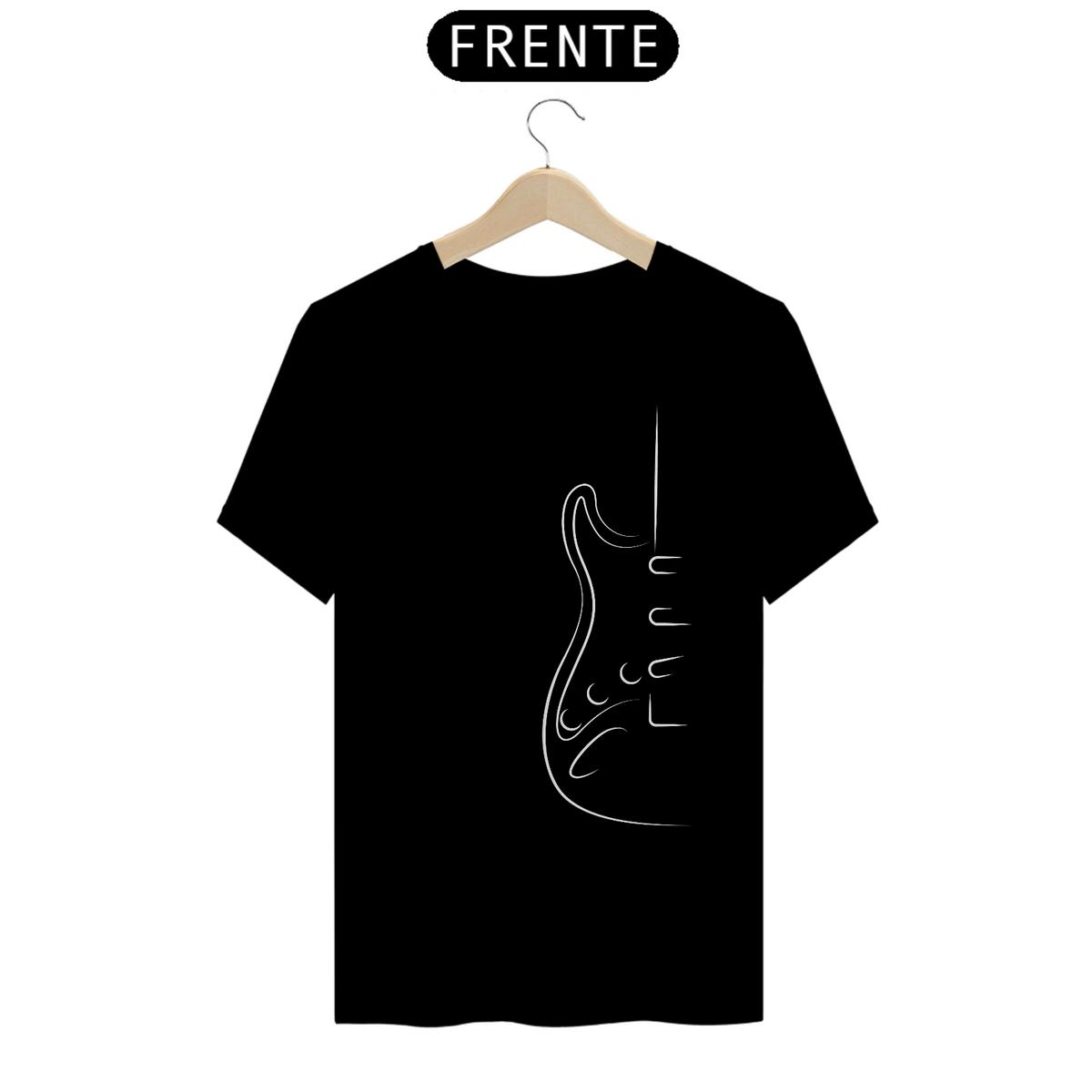 Nome do produto: Camiseta Guitar 54 Canhota