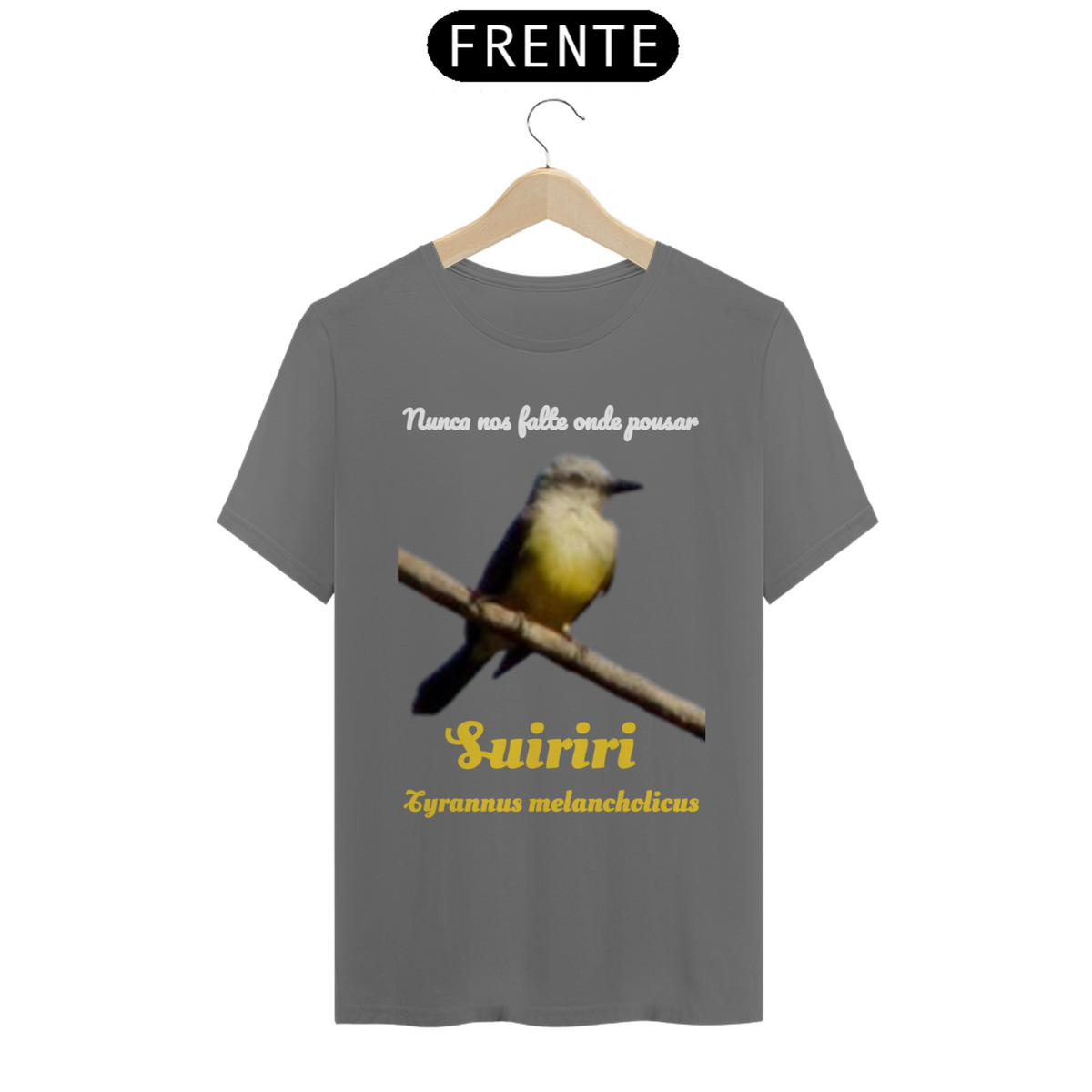 Nome do produto: Camiseta Estonada Pássaro Suiriri