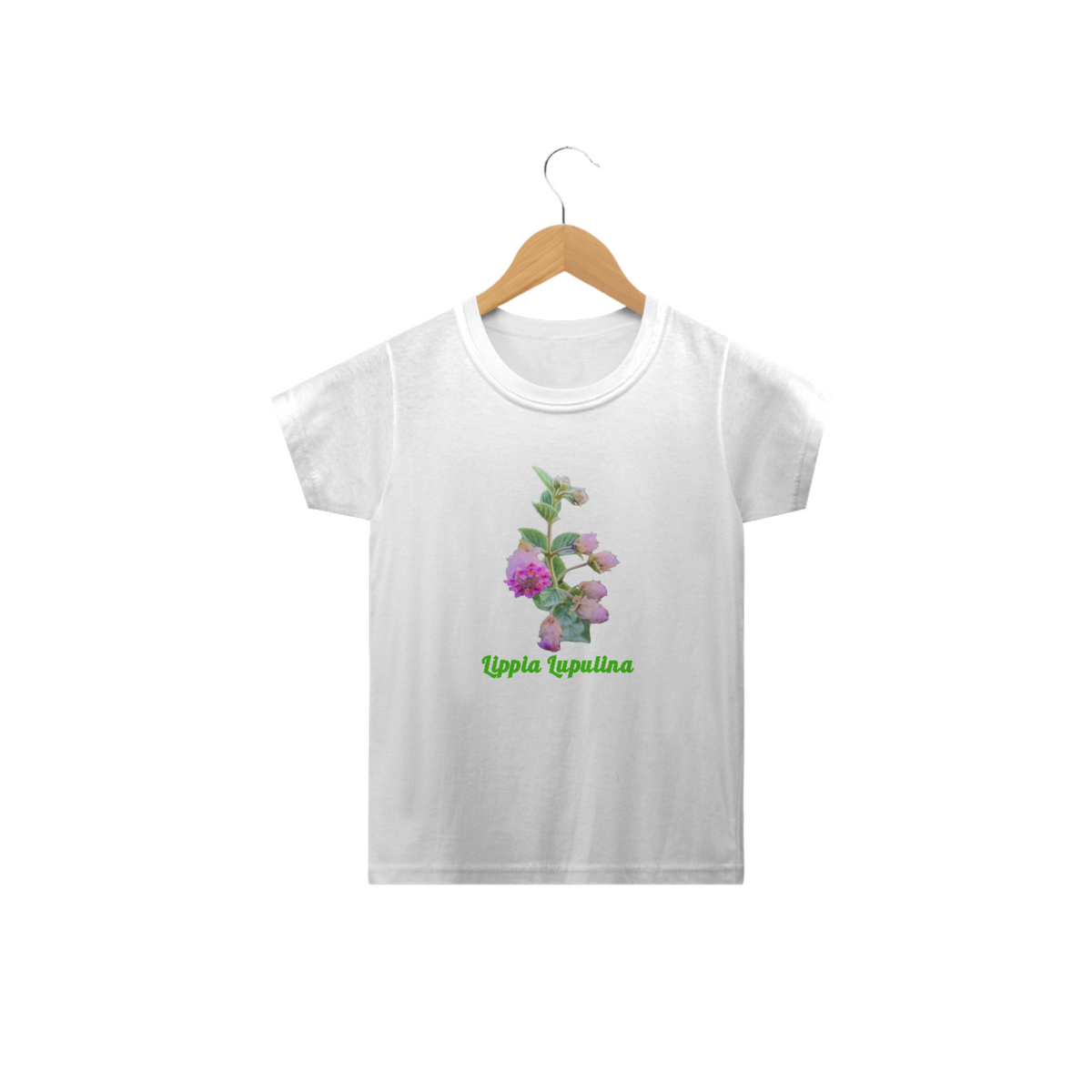 Nome do produto: Camiseta Infantil Flor do Cerrado