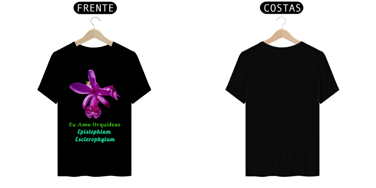 Nome do produto: T-shirt Prime Personalizada Eu Amo Orquídea