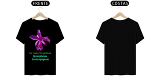 T-shirt Prime Personalizada Eu Amo Orquídea