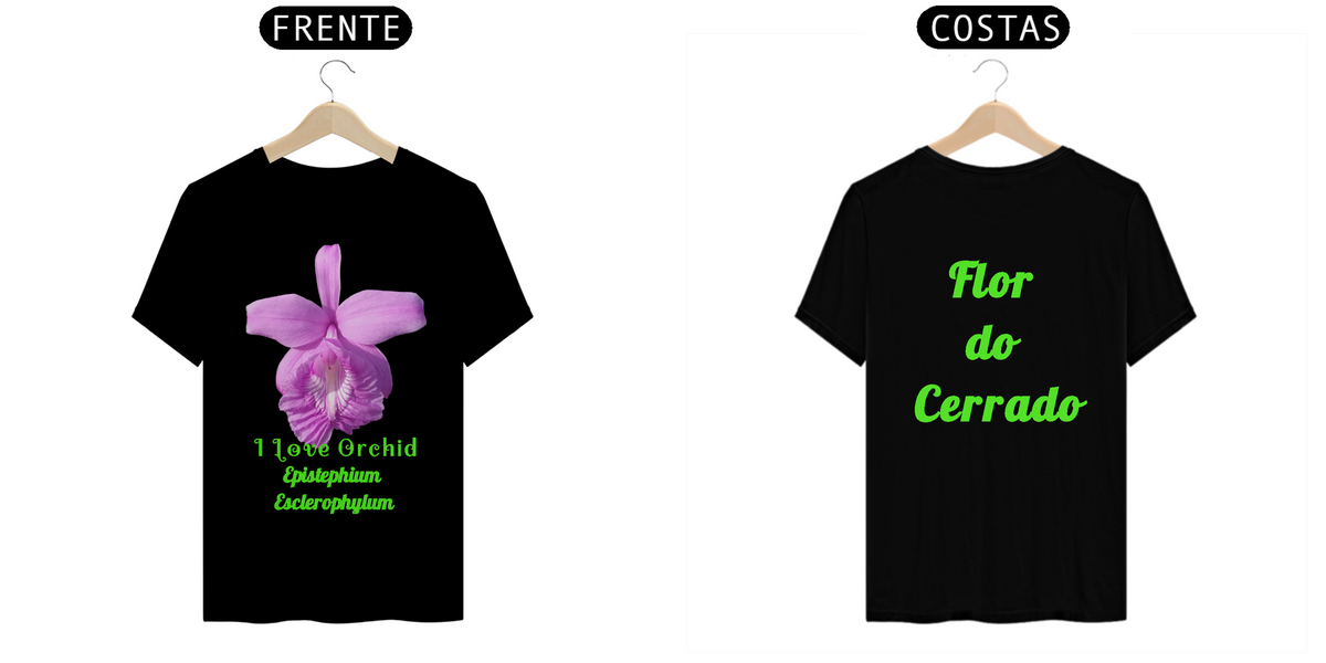 Nome do produto: Camiseta I Love Orchid