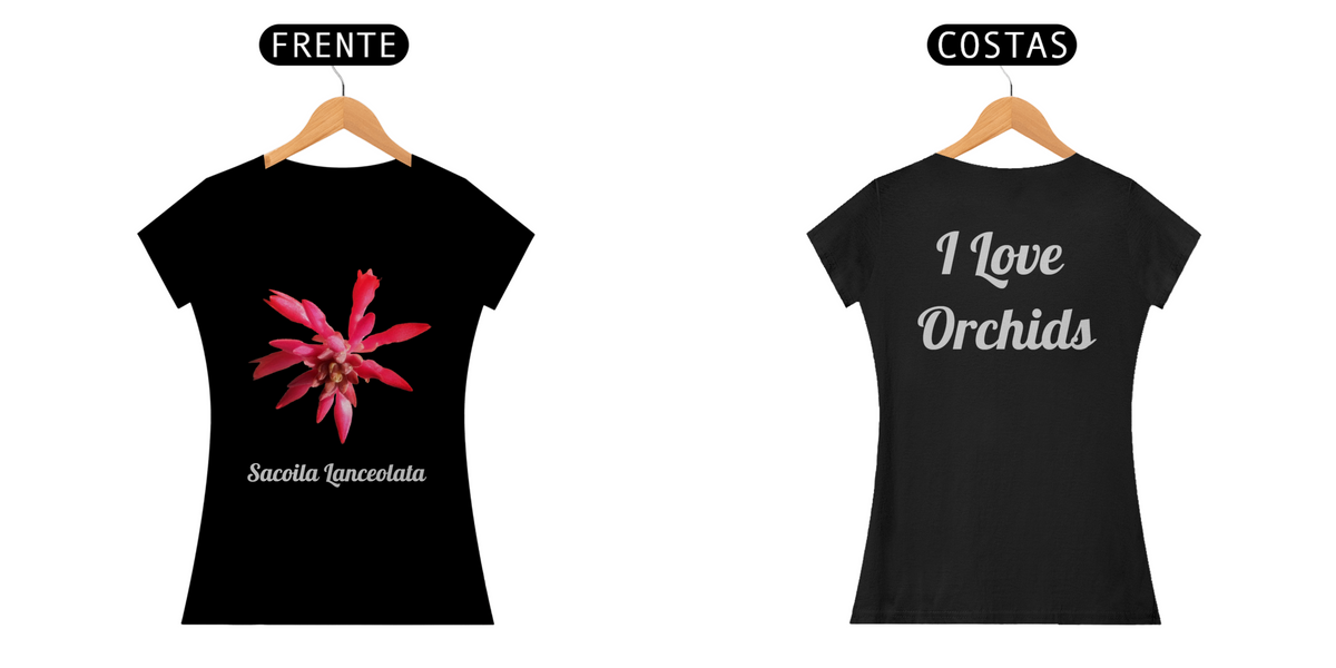 Nome do produto: T-shirt I Love Orchid