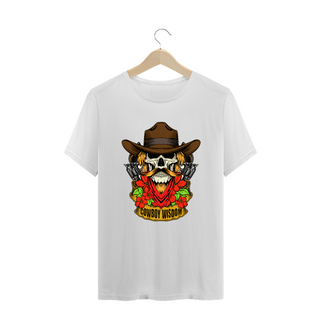 Nome do produtoCamiseta Plus Size Vivax - Cowboy Skull