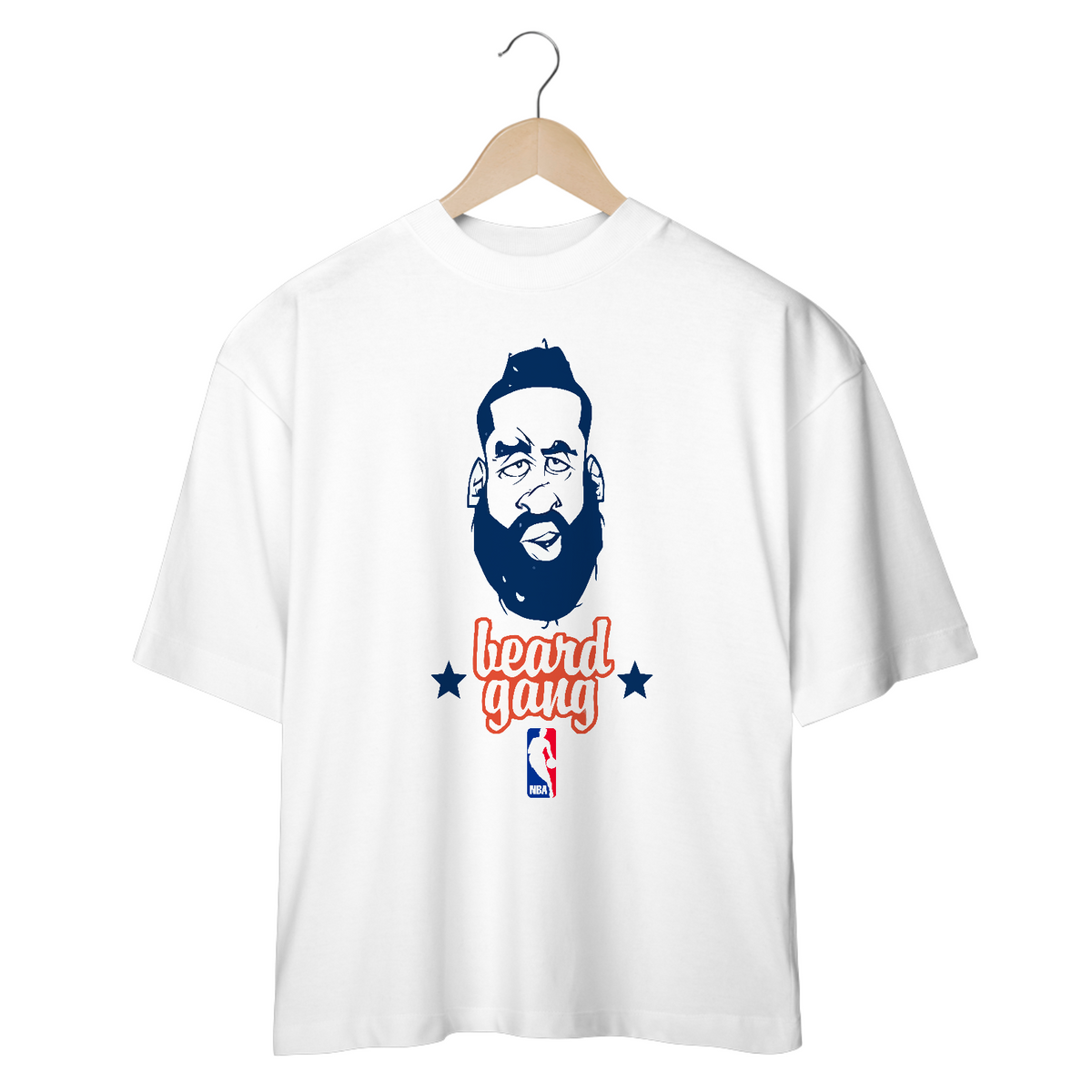 Nome do produto: Camiseta OverSized Vivax - BEARD GANG (Harden)