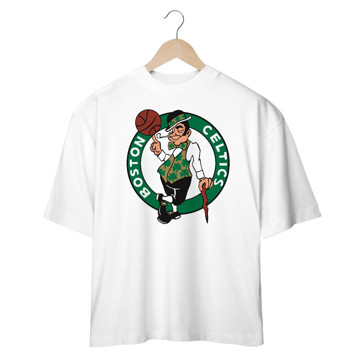 Nome do produto: Camiseta OverSized Vivax - BOSTON CELTICS 