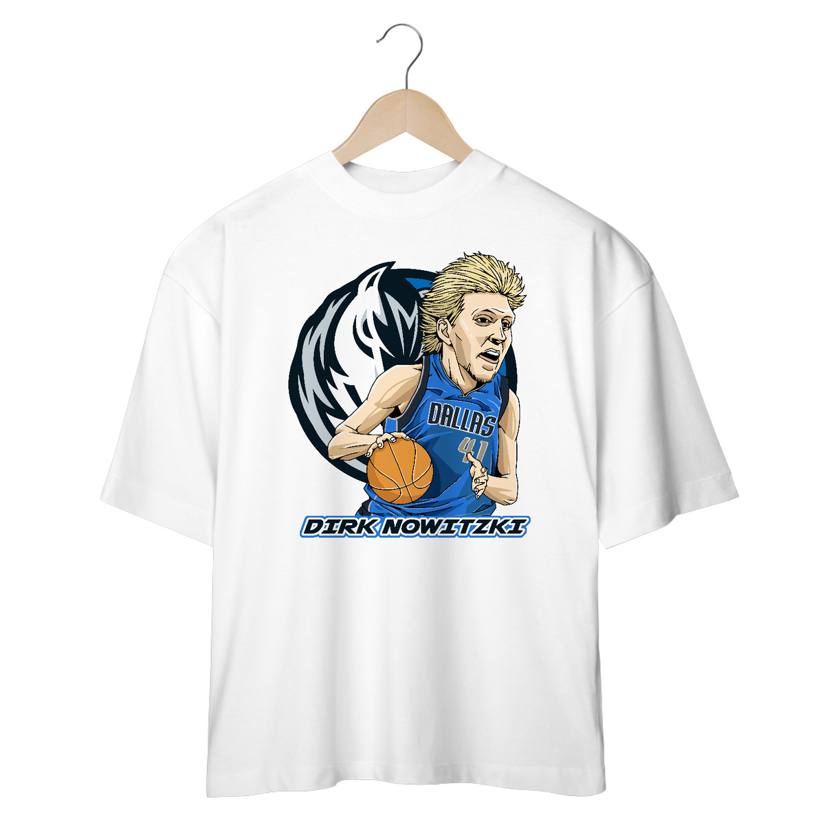 Nome do produto: Camiseta OverSized Vivax - DIRK NOWITZKI 