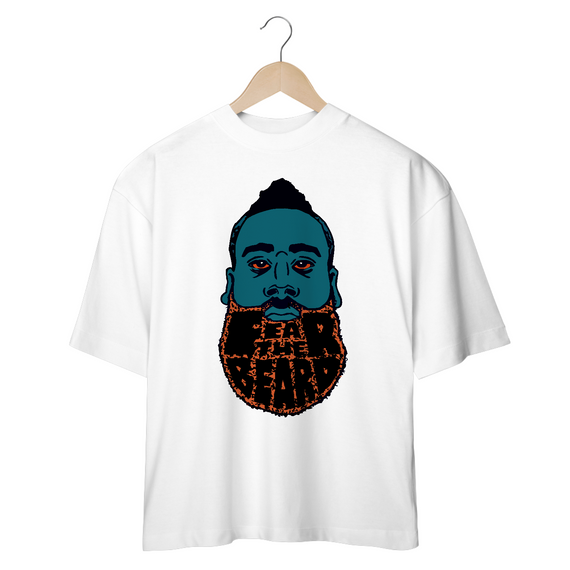 Camiseta OverSized Vivax - FEAR THE BEARD1