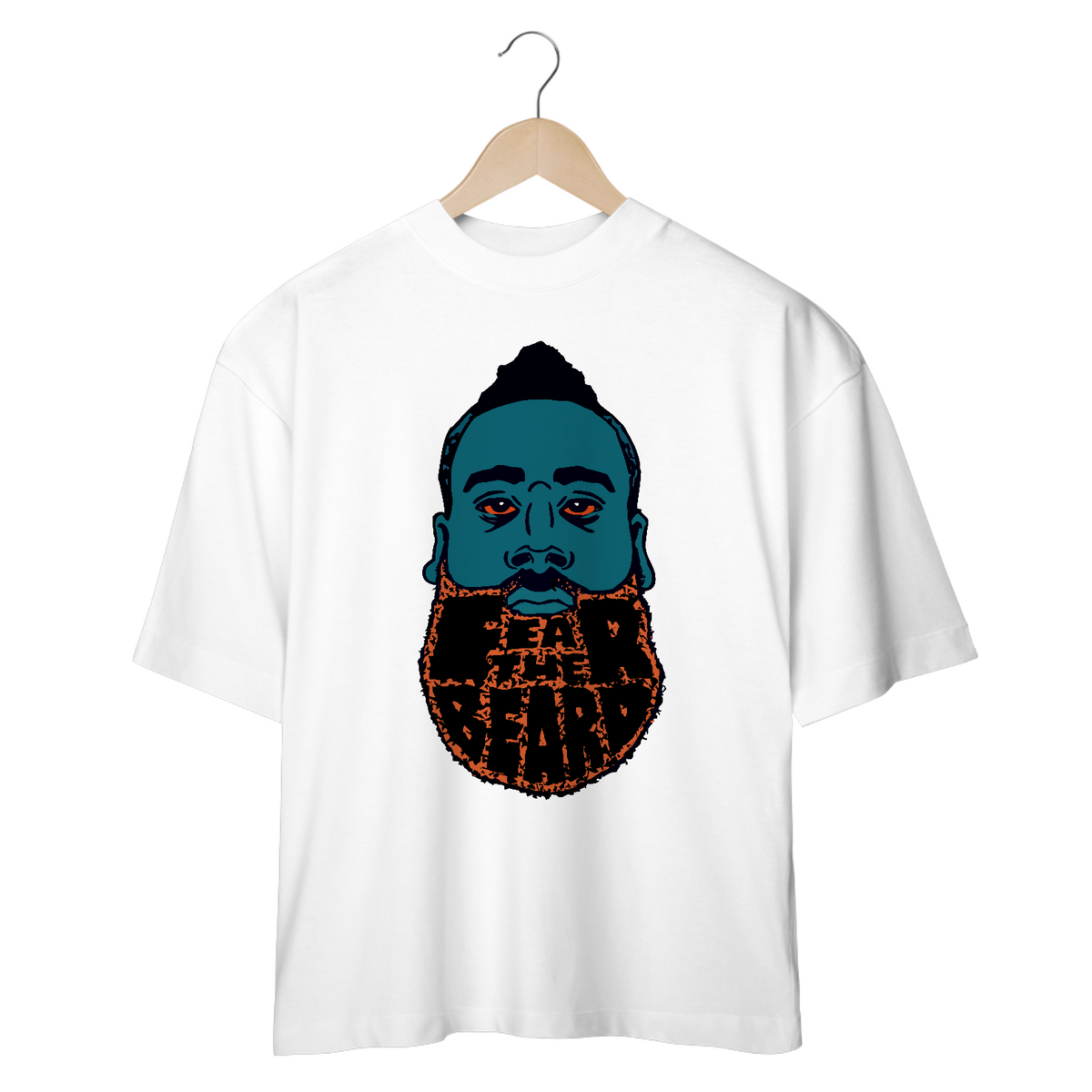 Nome do produto: Camiseta OverSized Vivax - FEAR THE BEARD1