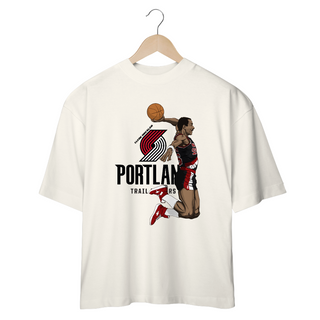 Nome do produtoCamiseta OverSized Vivax - CLYDE DREXLER