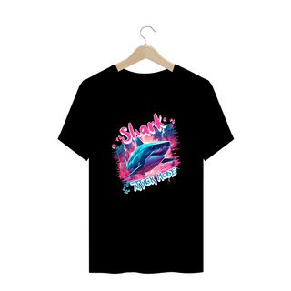 Nome do produtoCamiseta Plus Size Vivax - Shark Attack