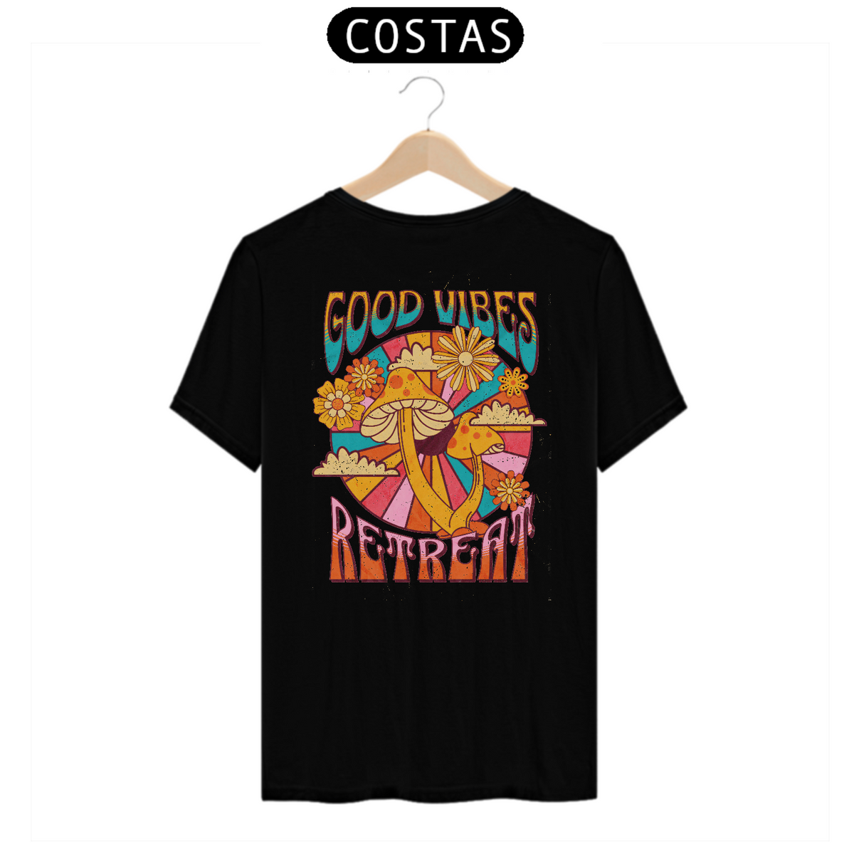 Nome do produto: Camiseta Quality Vivax - Good Vibes