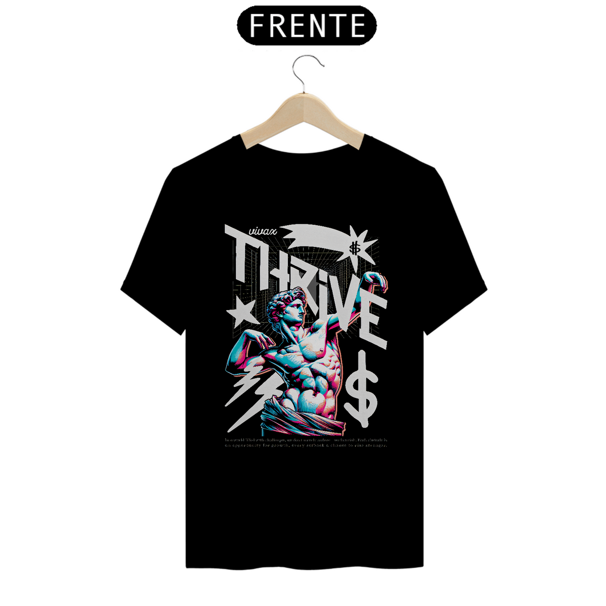 Nome do produto: Camiseta Quality Vivax - Thrive