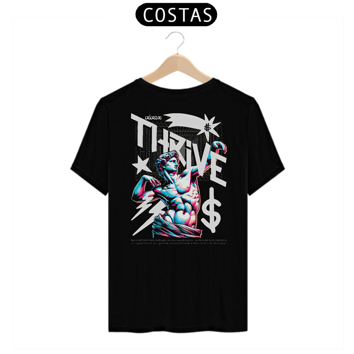 Nome do produto: Camiseta Quality Vivax - Thrive