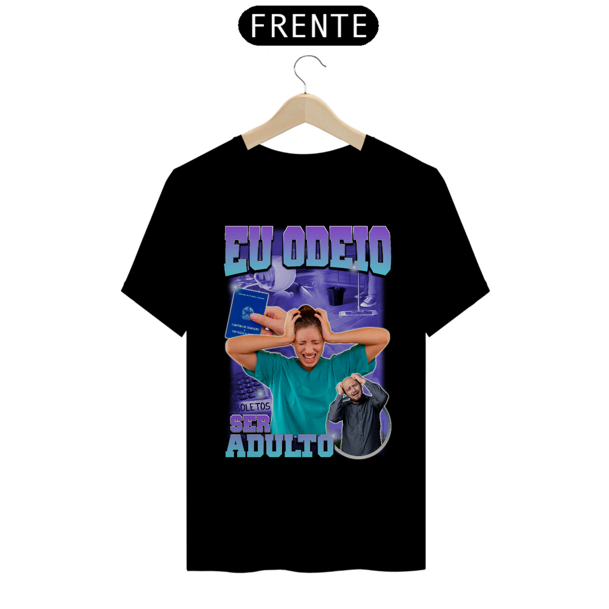 Nome do produto: Camiseta Personalizada Vivax - Vida de Adulto