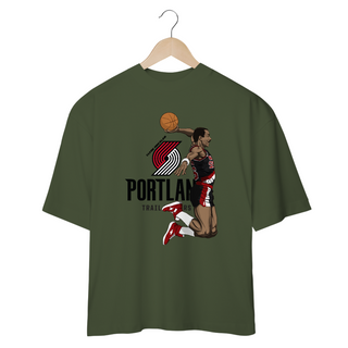 Nome do produtoCamiseta OverSized Vivax - CLYDE DREXLER