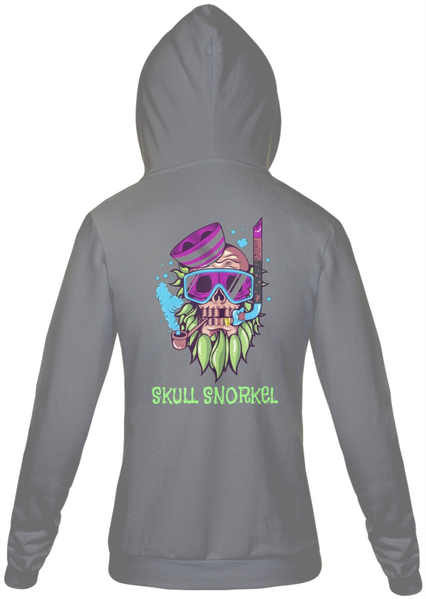Nome do produto: Blusa C / Zíper Skull Snorkel