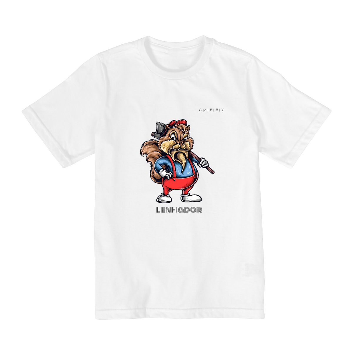 Nome do produto: Camiseta Infantil o Lenhador 