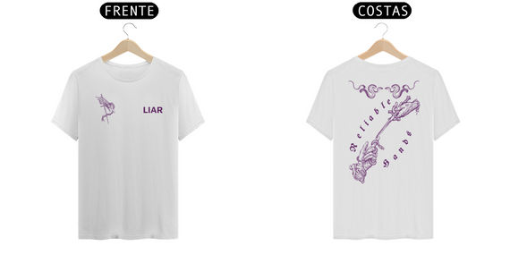 Camiseta LIAR Hands White